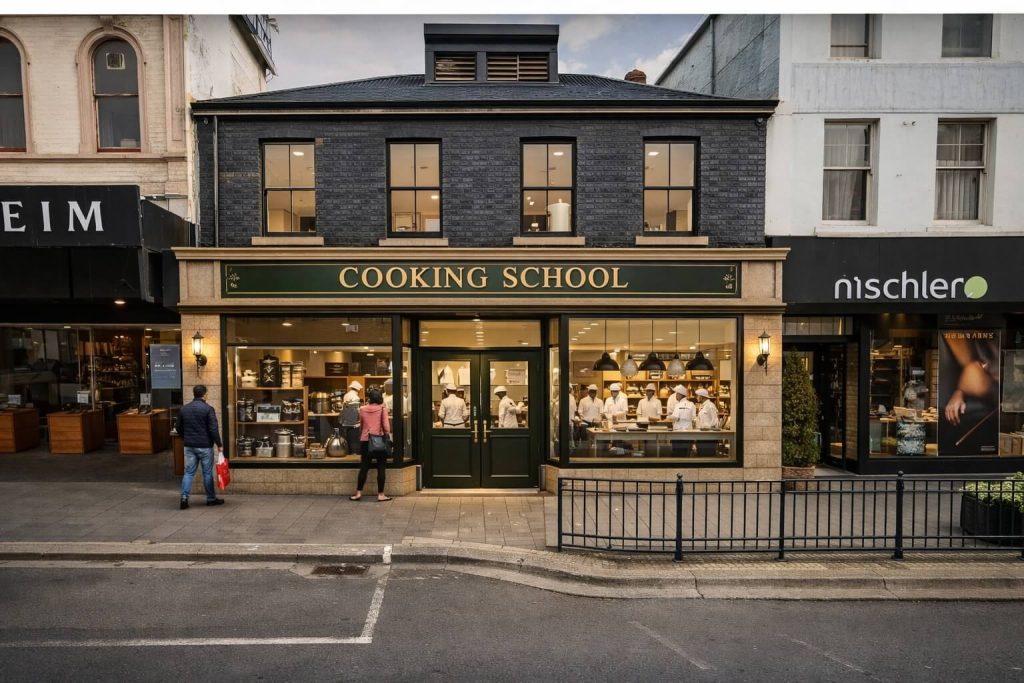 Front elavations Cooking school